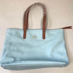 Joy Mangano leather tote
